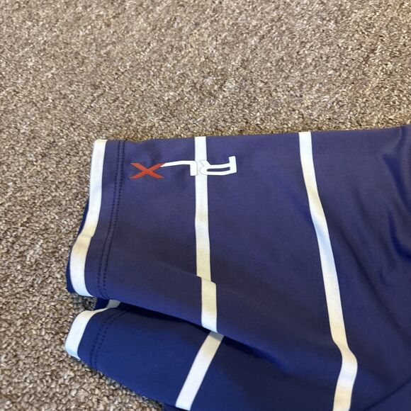 RLX Ralph Lauren Polo XL Shirt Mens Striped Performance Seminole Golf Course - Picture 6 of 7